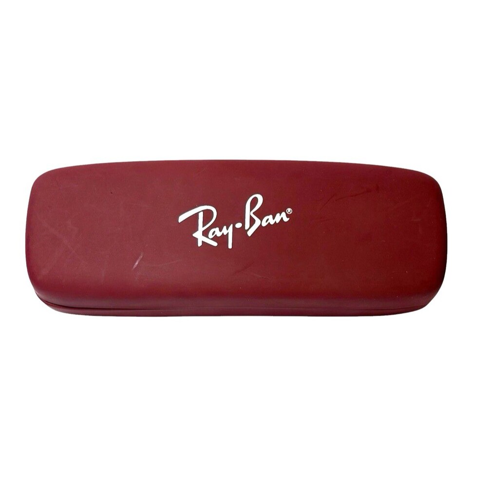 Ray Ban Junior Kids Maroon Authentic Clamshell Eyeglasses Hard CASE ONLY